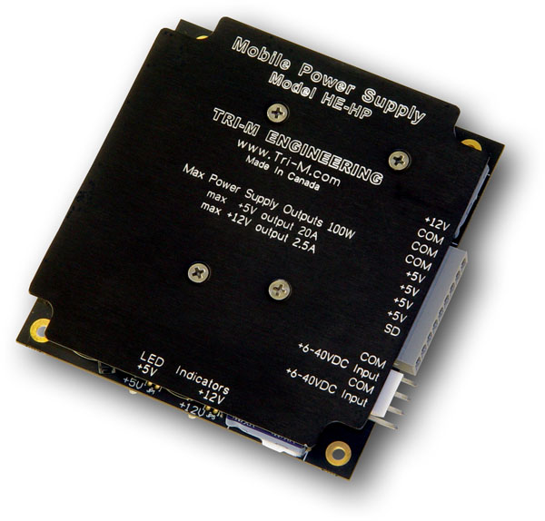 HE-HP 100 Watt DC-DC PC104 PSU
