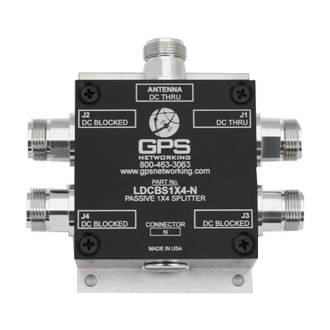 LDCBS1X2 passive GPS splitter